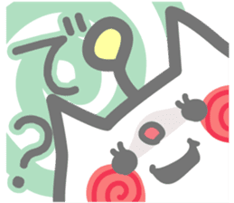 NIHELA-Chan(a tiny kitty with smile) sticker #12643183