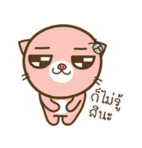 I'm not a PIG : TuaWgaang Dukdik sticker #12643206