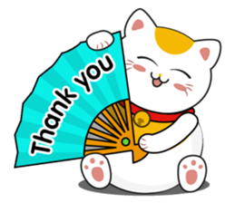 Kawaii Neko The Lucky Cat sticker #12643583