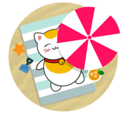 Kawaii Neko The Lucky Cat sticker #12643587