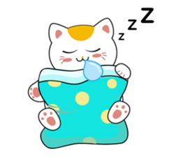 Kawaii Neko The Lucky Cat sticker #12643591