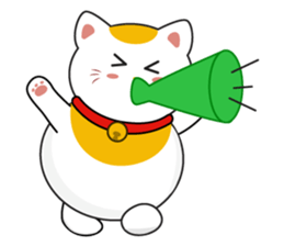 Kawaii Neko The Lucky Cat sticker #12643614