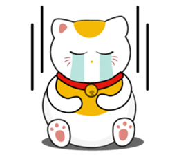 Kawaii Neko The Lucky Cat sticker #12643621