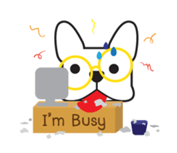 Jewyi The Frenchie 2 sticker #12643878