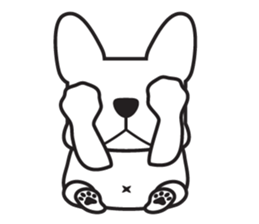 Jewyi The Frenchie 2 sticker #12643883