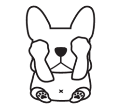 Jewyi The Frenchie 2 sticker #12643883