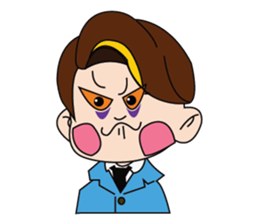 A Tie-Wearing Boy sticker #12644144