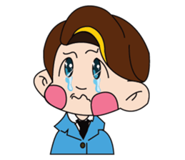 A Tie-Wearing Boy sticker #12644157