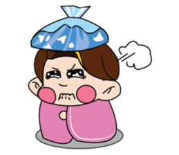 A Tie-Wearing Boy sticker #12644162