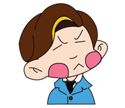 A Tie-Wearing Boy sticker #12644164