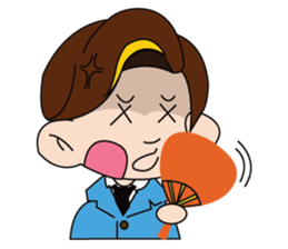 A Tie-Wearing Boy sticker #12644176