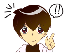 Animation boy thai/Isan 001 sticker #12644389