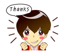 Animation boy thai/Isan 001 sticker #12644393