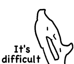 The annoying cat. sticker #12644582