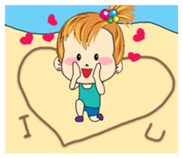A Little Cute and Lovely Girl, the 13TH sticker #12644810