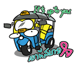 Exceed tuk tuk sticker #12644845