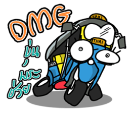 Exceed tuk tuk sticker #12644846