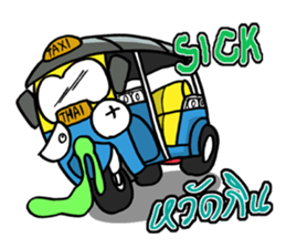 Exceed tuk tuk sticker #12644856