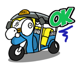 Exceed tuk tuk sticker #12644859