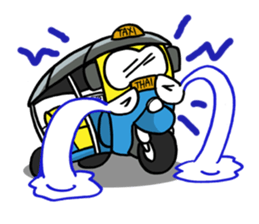 Exceed tuk tuk sticker #12644860