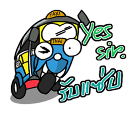 Exceed tuk tuk sticker #12644866