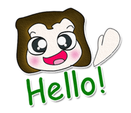 Hello! My name is Mitsuru.^^ sticker #12645030