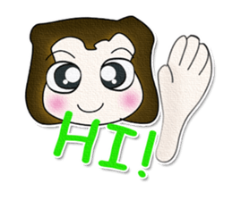 Hello! My name is Mitsuru.^^ sticker #12645033