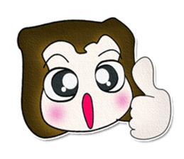 Hello! My name is Mitsuru.^^ sticker #12645039