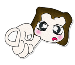 Hello! My name is Mitsuru.^^ sticker #12645053