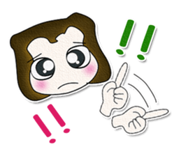 Hello! My name is Mitsuru.^^ sticker #12645067