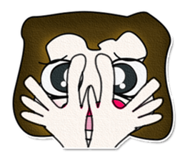 Hello! My name is Mitsuru.^^ sticker #12645068