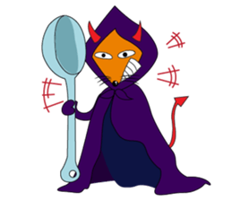 Witch Spoon sticker #12645170