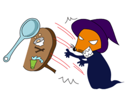 Witch Spoon sticker #12645173