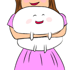 Healing mochiko(no words) sticker #12645862