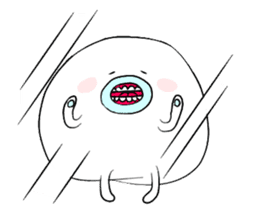 Healing mochiko(no words) sticker #12645868