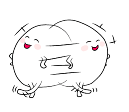 Healing mochiko(no words) sticker #12645872