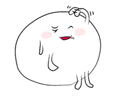 Healing mochiko(no words) sticker #12645873