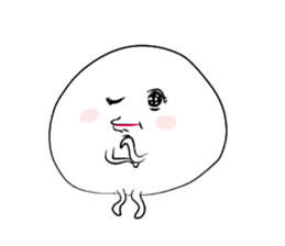 Healing mochiko(no words) sticker #12645874