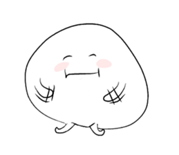 Healing mochiko(no words) sticker #12645876