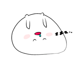 Healing mochiko(no words) sticker #12645879