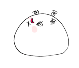 Healing mochiko(no words) sticker #12645880