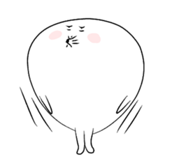 Healing mochiko(no words) sticker #12645883