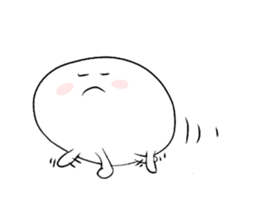 Healing mochiko(no words) sticker #12645886