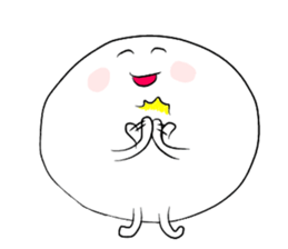 Healing mochiko(no words) sticker #12645893