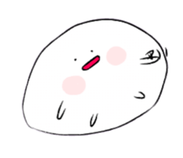 Healing mochiko(no words) sticker #12645899