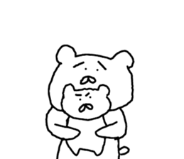 bear sticker movement generous sticker #12645952