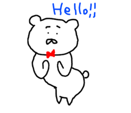 bear sticker movement generous sticker #12645962