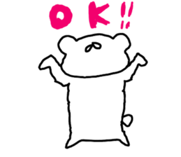 bear sticker movement generous sticker #12645966