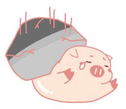 My Cute Lovely Pig, Fifth story sticker #12646030