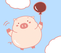 My Cute Lovely Pig, Fifth story sticker #12646032